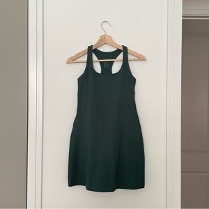 Girlfriend Collective Racerback Paloma Dress in Moss